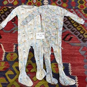 Bundle of 2 Magnetic Me Footie Pajamas